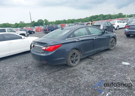 2012 Hyundai Sonata Limited z USA, uszkodzony, nr VIN 5NPEC4AC1CH375481